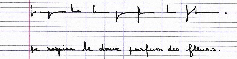 Graphothérapeute Bordeaux Valérie Sébastiani-Vigneron - La Chouette Ecriture - Dysgraphie - modèle d'écriture